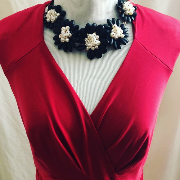 Allen B Dresses & Skirts - Beautiful Classic Red Dress Midi